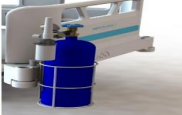 Педиатрическая кровать (4 мотора) ALARA Y — Oxygen cylinder holder