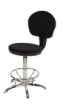 Table d’examen gynécologique (4 moteurs) JX-03 — Mobile stool with backrest and footrest