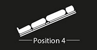 Hydraulic Emergency Stretcher M-2 T700S — Position 4