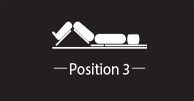 Kinderkrankenbett (3 Motoren) ALARA 3M — Position 3