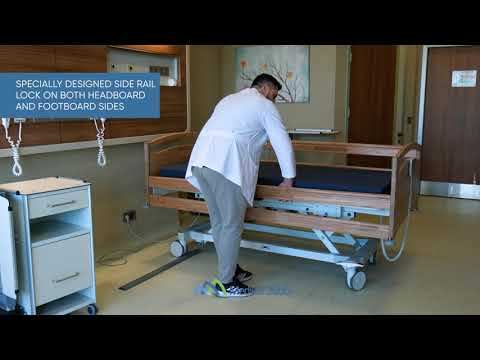 Medikal 2000 Plus A4 Wooden Electromechanic Hospital Bed (4 Motors)