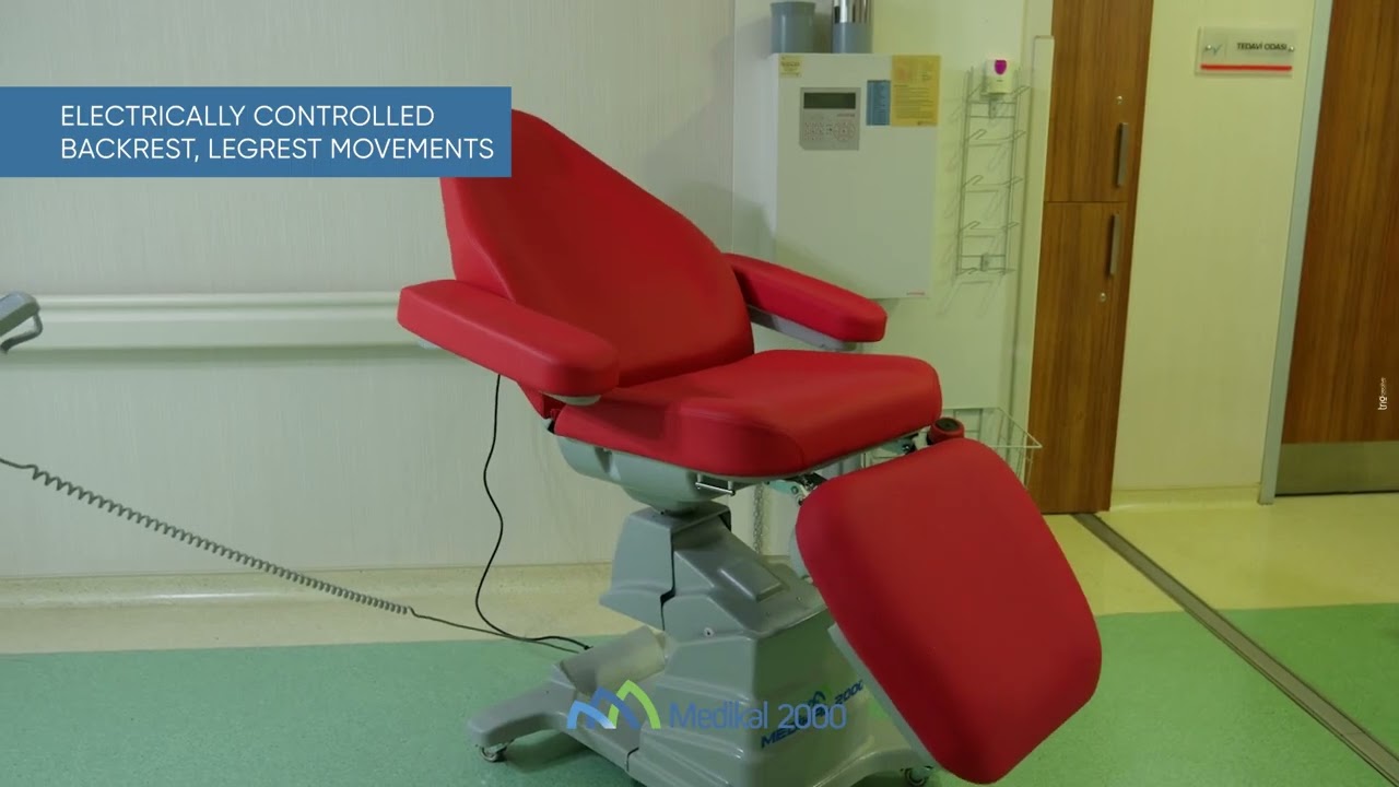 Medikal 2000 DC-03 Blood Donor Chair (3 motors)